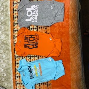 0-3 months onesies
